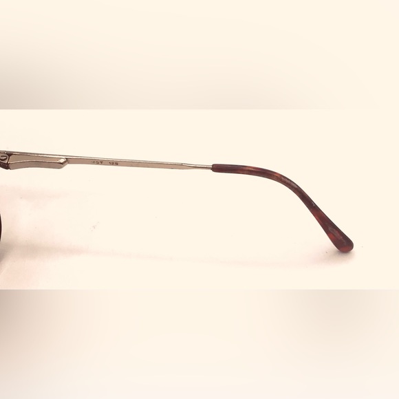 Vintage MGT NEW76 Tortoise Gold Pilot Sunglasses Frames Only - Picture 8 of 8